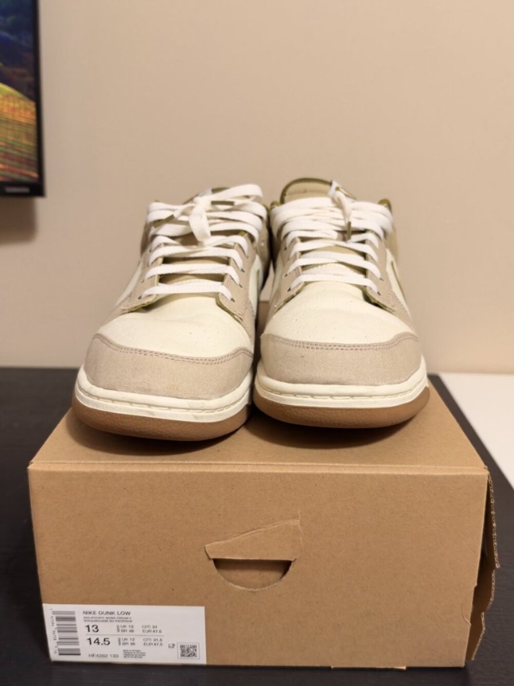 Nike Dunk Low Since 72 Pacific Moss HF4262-133 Mens Size 13 With Box